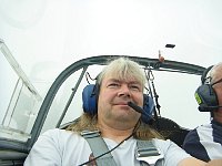 Flying a motor glider