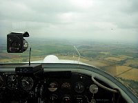 View from the cockpit