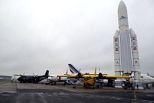 Planes and rockets at Le Bourget