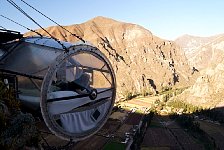 Looking out from Skylodge bed