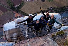 Skylodge group picture