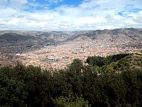 Cusco seen from hill
