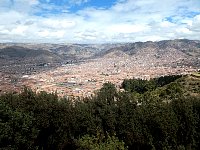 Cusco seen from hill