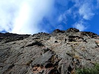 Skylodge from below