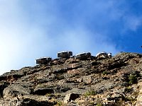 Skylodge from below