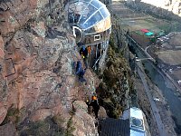 Moving back to the Skylodge sleeping pods