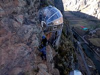 Moving back to the Skylodge sleeping pods