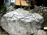 Aguas Calientes sculpture