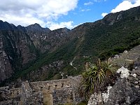 Machu Picchu from residential area
