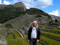 Machu Picchu from residential area