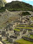 Machu Picchu from residential area