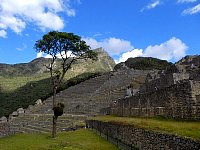 Machu Picchu from residential area