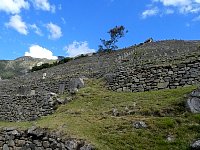 View from close to Machu Picchu exit