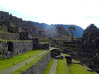 View from close to Machu Picchu exit