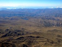 View from plane over Peru