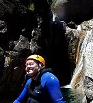 Rest time near waterfall