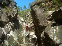 Steep (sort of) zipline