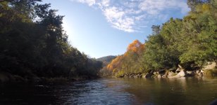 Pleasant rafting weather