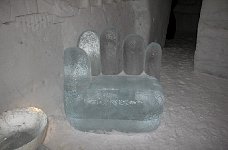 Hand shaped chair