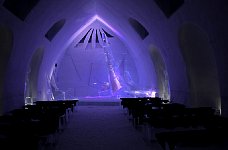 Ice chapel interior