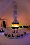 Ice hotel bar - lounge area