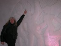 Ice hotel disco suite and me