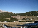 Running track in Bucegi Mountains