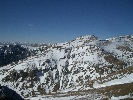 Bucegi Mountains, looking east