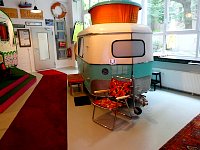 Camper trailer at Huettenpalast