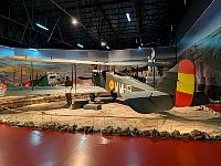 Early planes at Madrid plane museum