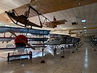 Early planes at Madrid plane museum