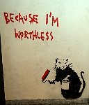 Rats at Banksy museum in Madrid