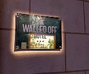 Walled-Off Hotel art at Banksy museum in Madrid