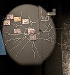 Ukraine graffiti map at Banksy museum in Madrid