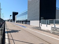 Jarama race track pit lane