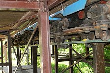 Spreepark Rollercoaster wheels