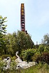 Spreepark Swans and Ferris Wheel