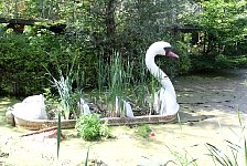 Spreepark swan boat