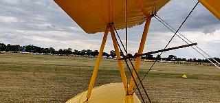 Flying near Bienenfarm airfield