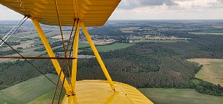 Flying near Bienenfarm airfield
