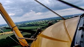 Flying near Bienenfarm airfield