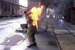 Fire stunt