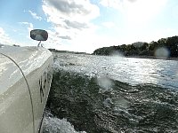 Amphicar on Rhine