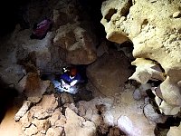 Inner Space Cavern - wild cave tour entrance