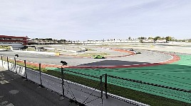 Cars on Circuit de Barcelona-Catalunya