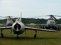 MI-8 Helicopters in background