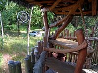 Tree bed veranda