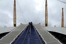 Dome descent walkway