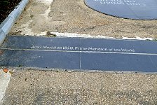 Prime meridian near Millennium Dome