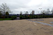 Prime meridian near Millennium Dome